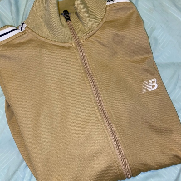 New Balance Other - 🚹XL New Balance Collared Track Jacket, Gold,RARE!